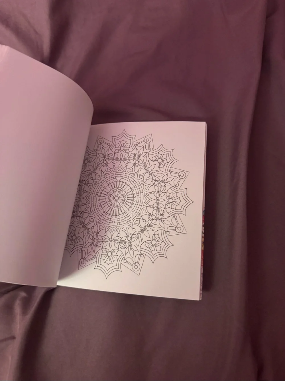 Coloring for Mindfulness Book - White and Pink Cover